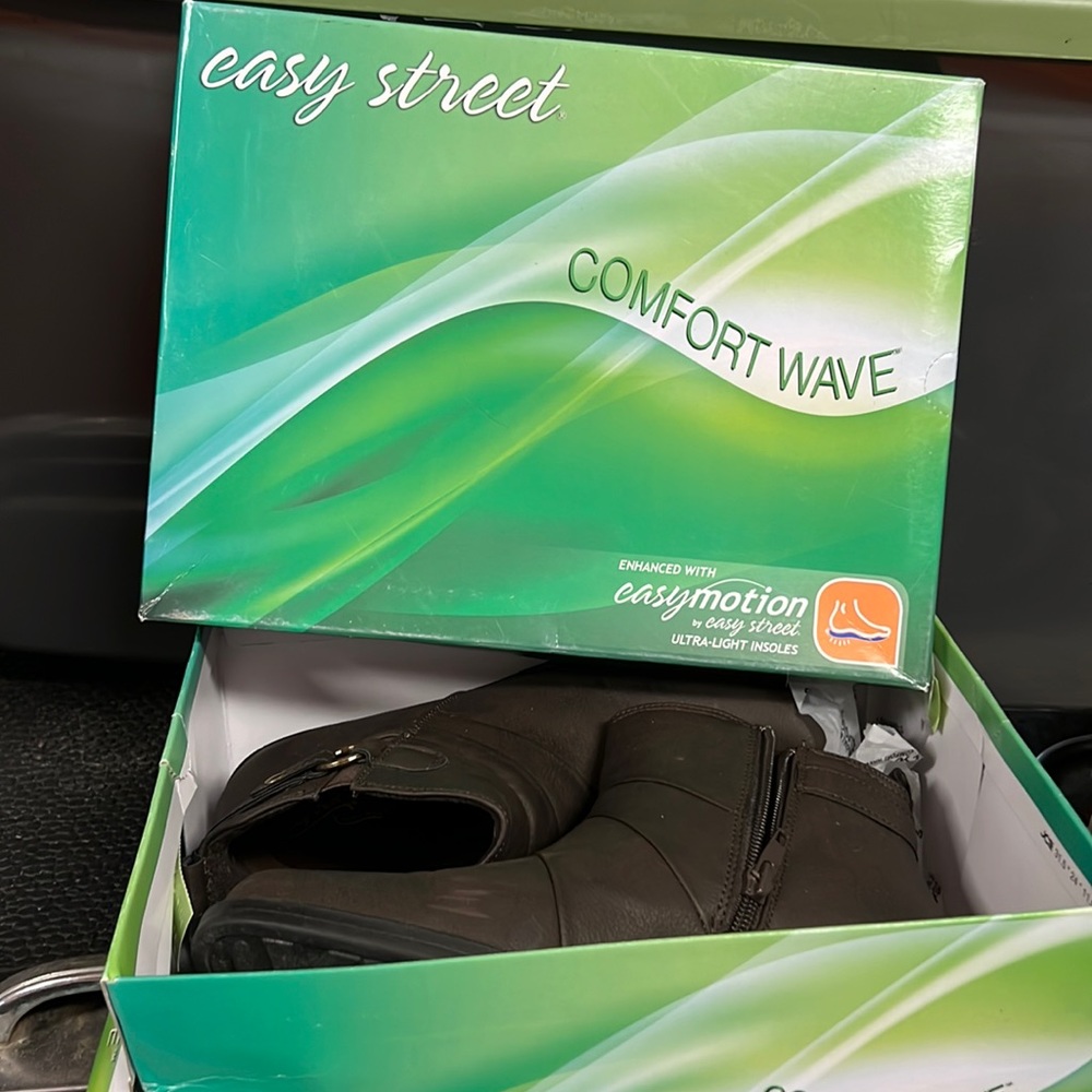 Worn once! Easy Street booties